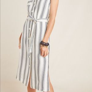 Maeve by Anthropologie Esther Striped Shirtdress